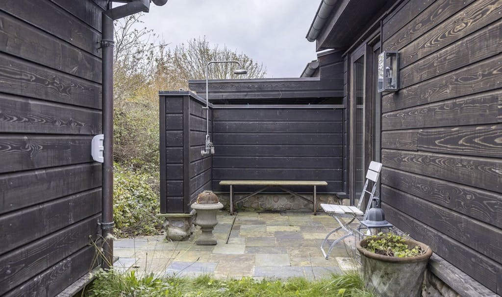 Johan Bülows sommerhus Johan Bülows sommerhus udendørsbad