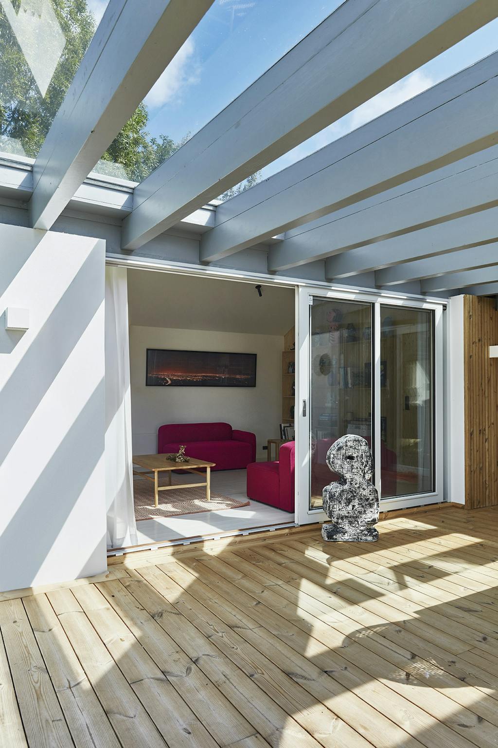 Den overdækkede terrasse