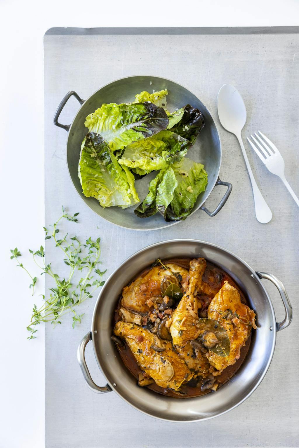 Simregryden poulet chasseur