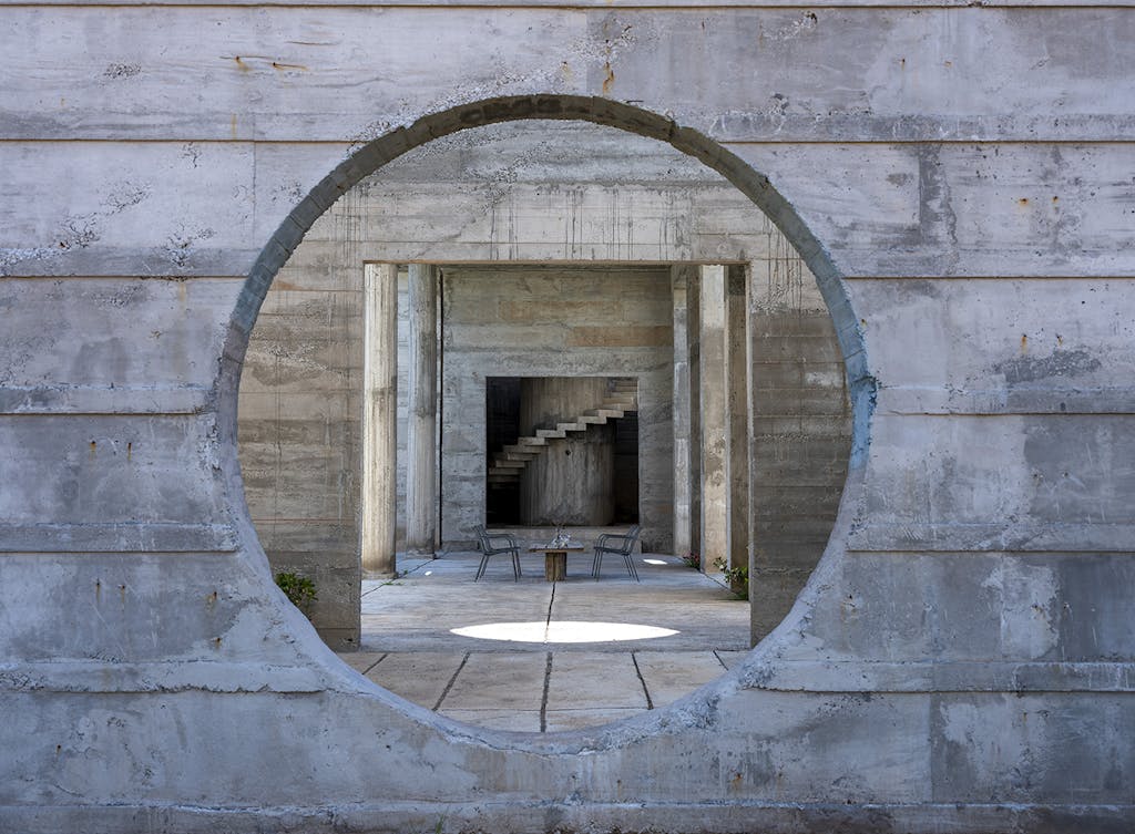 Arkitektduoen, Sofia von Ellrichshausen og Mauricio Pezo, Casa Luna.