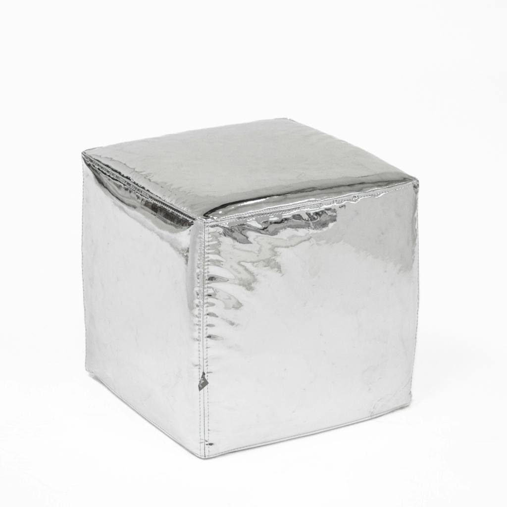 BUN puf i sølv fra Eilersen