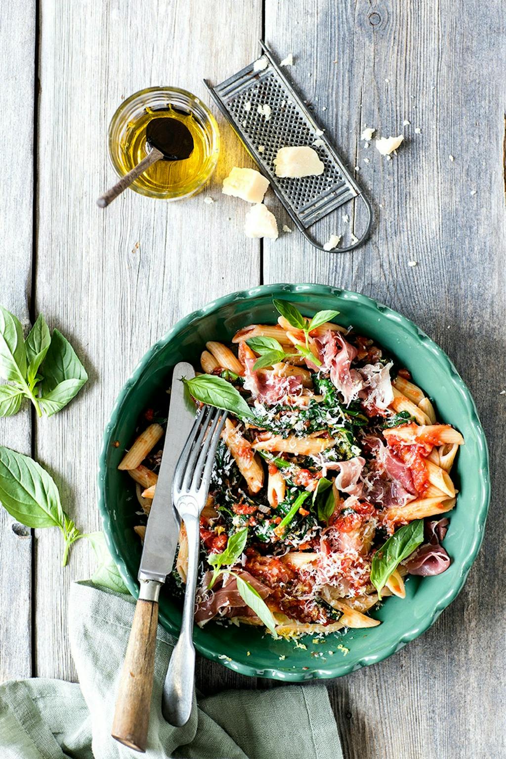 rask og enkel pasta til middag