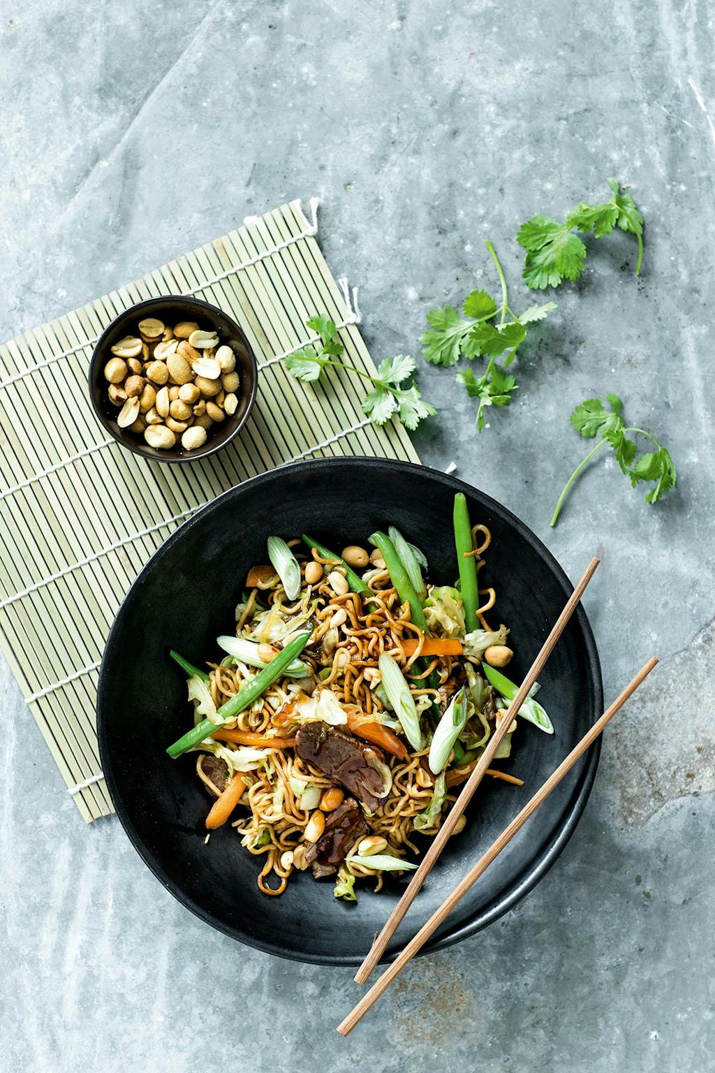 enel oppskrift med nudler