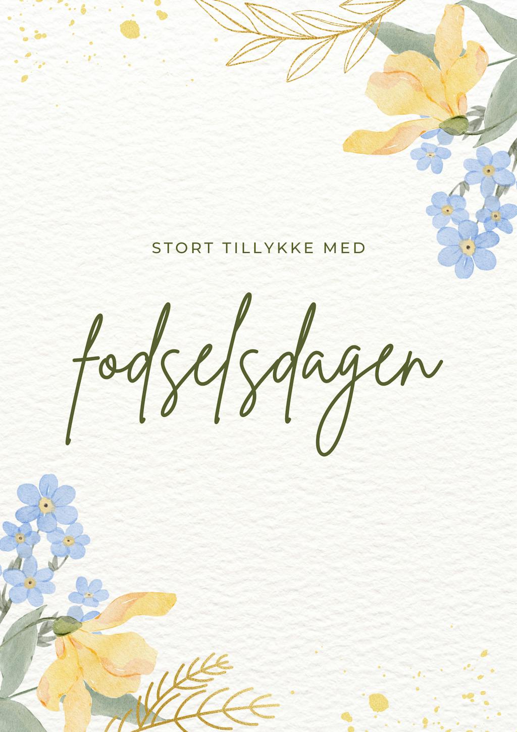 Fødselsdagshilsen