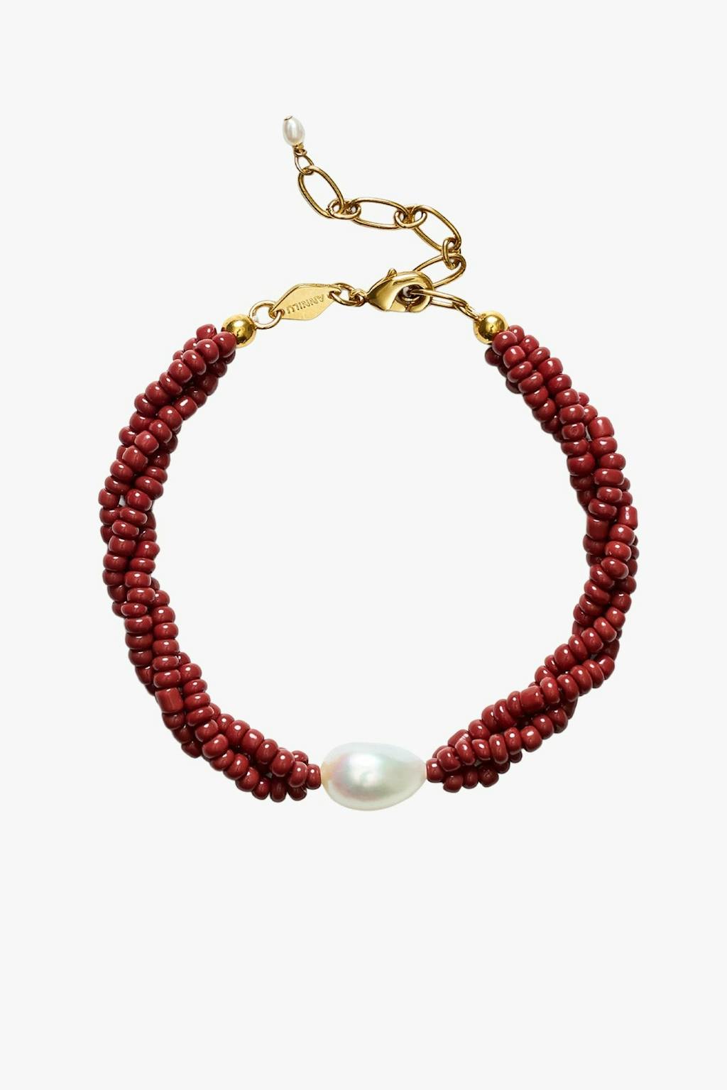 Gave til henne Rødt armebånd