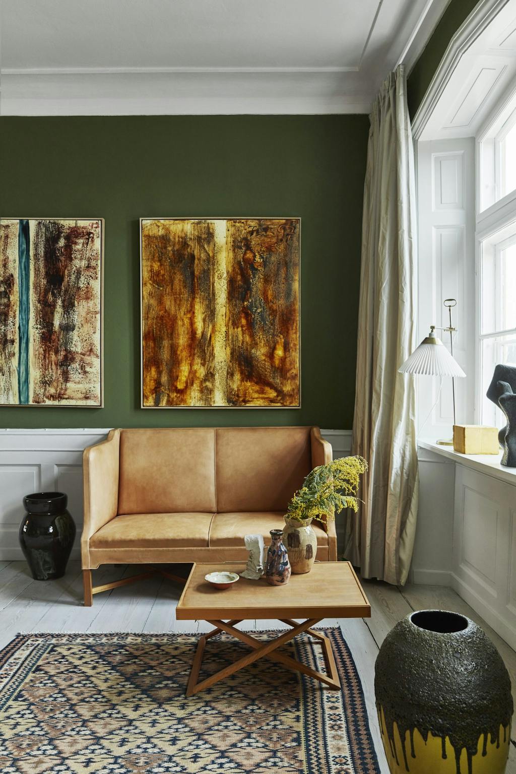 Galleriejer Mikael Andersens hjem Galleriejer Mikael Andersens hjem