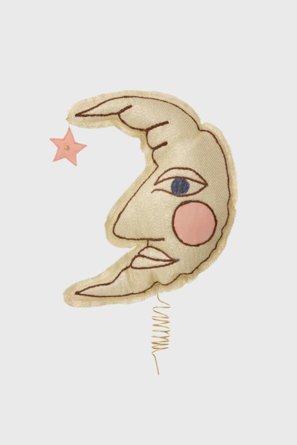 Lisbeth BEck juletræstop i stof Lisbeth BEck juletræstop i stof