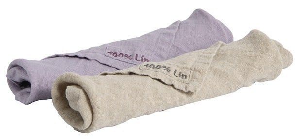 Dekk på med linservietter