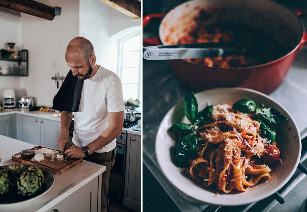 1 smeg pasta med tomatsaus
