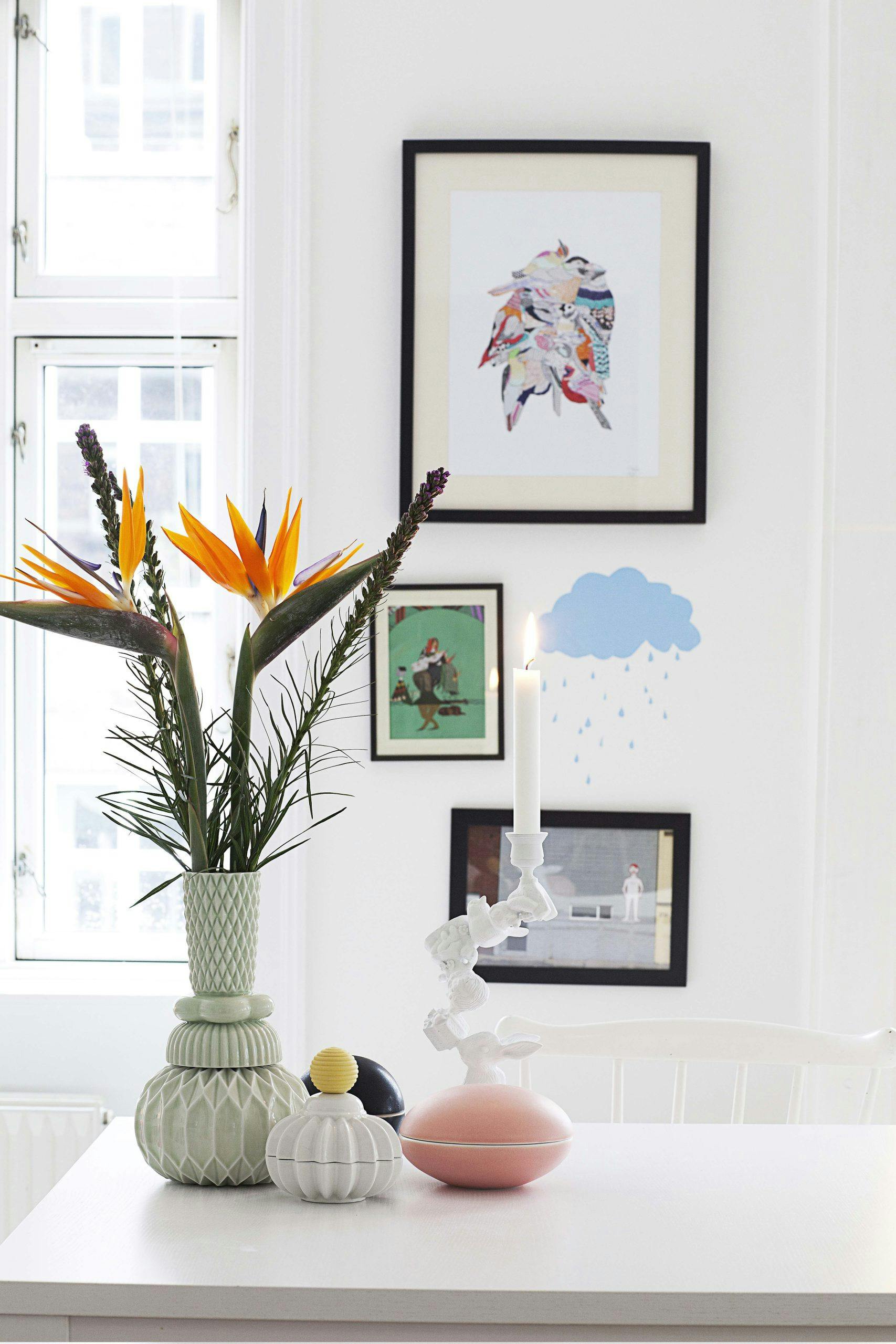  
Maling mellom bilder