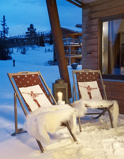Utsikt til skisporet