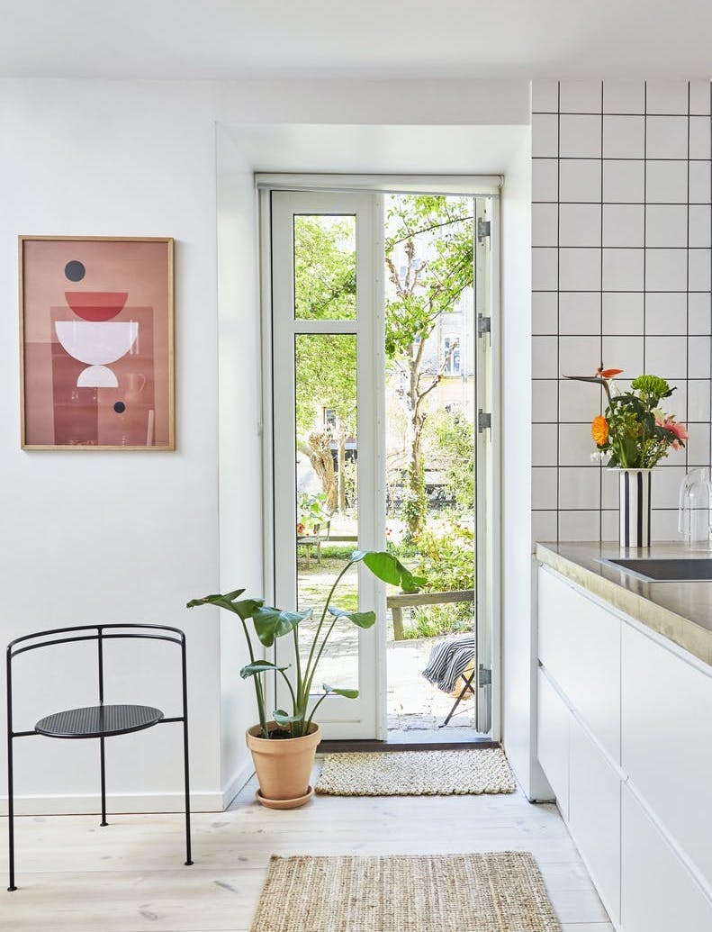 Fliser på kjøkkenet