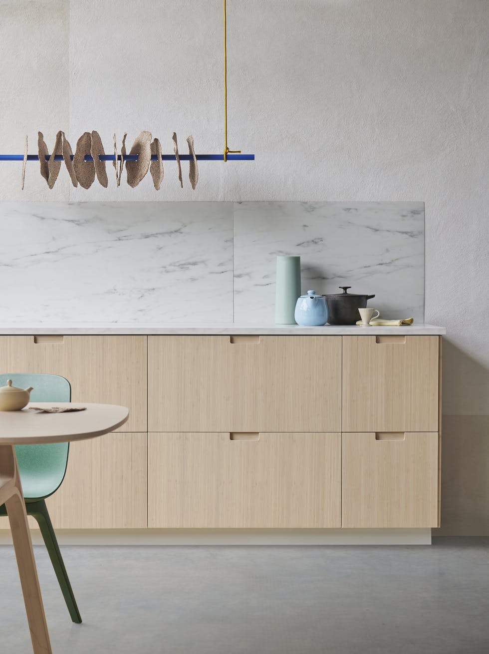 Ikea kjøkken i lyst treverk