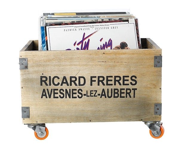 Kasse med hjul Kasse med hjul