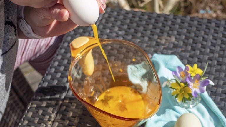 Blåse egg til påske