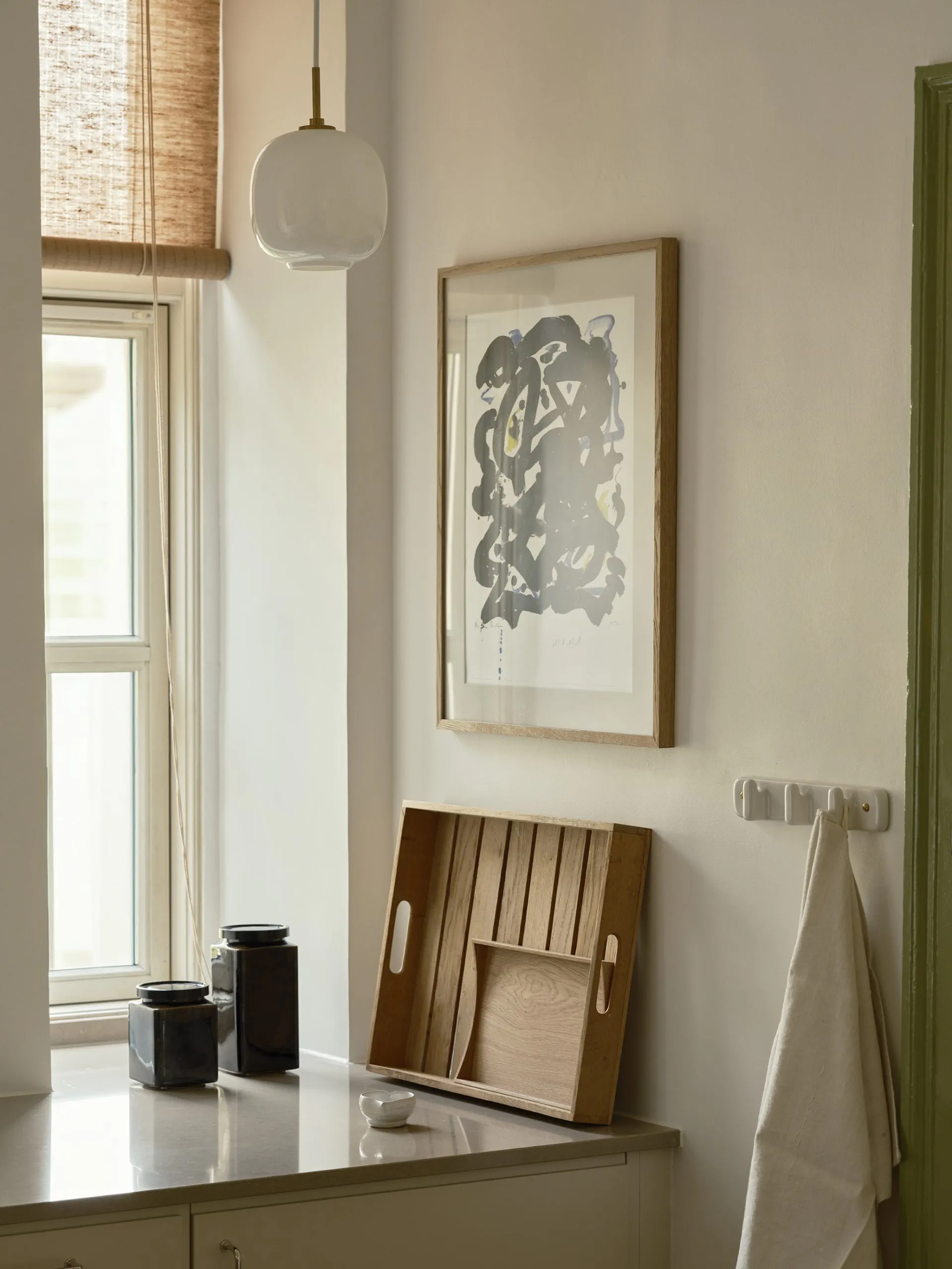 Detaljer fra kjøkkenet tre