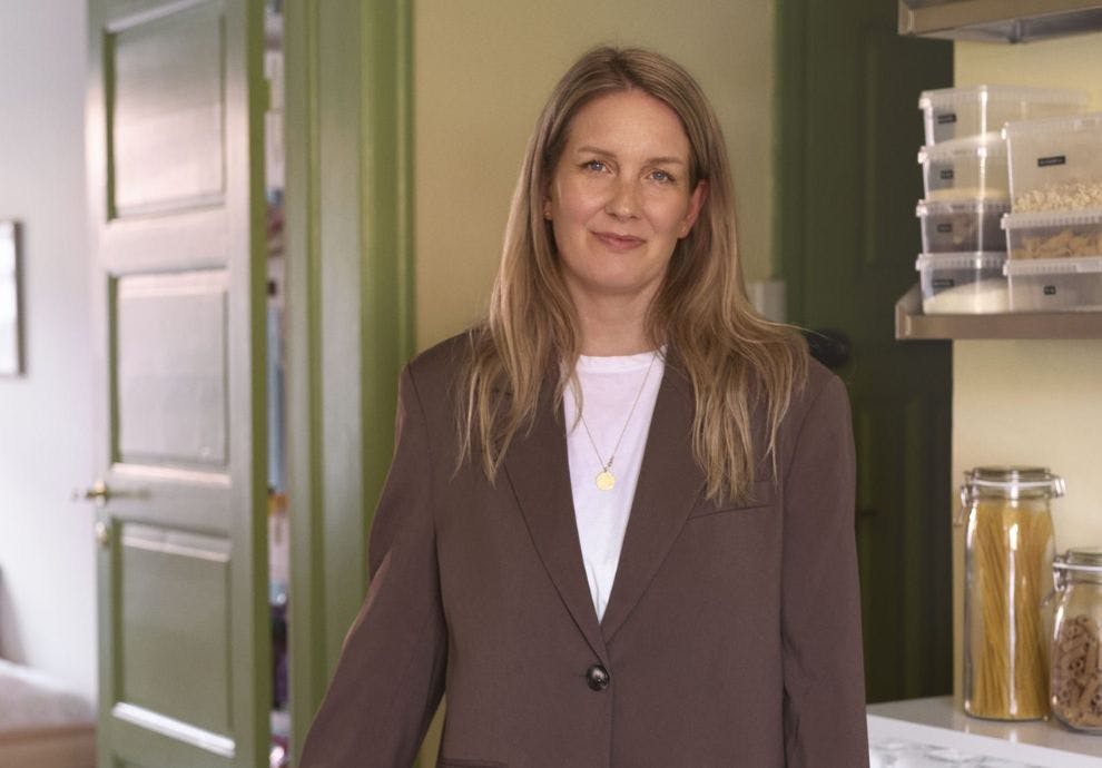 Freya sin gang og kjøkken