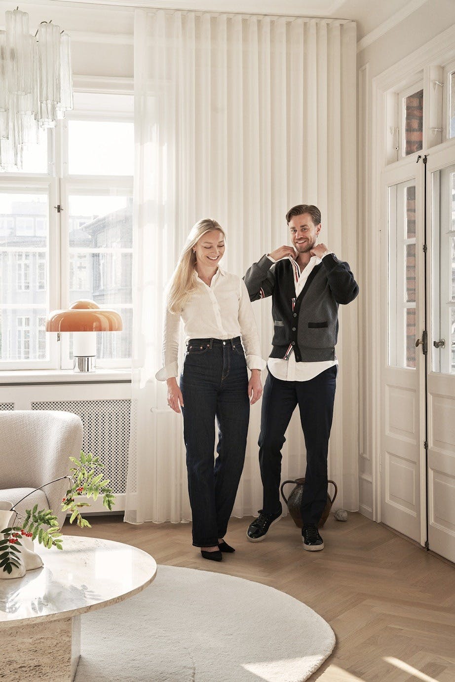 Hjemme hos Alexandra og Lukas