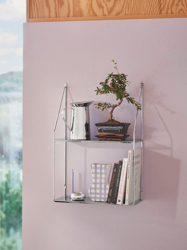 Hylle i stål søstrene grene