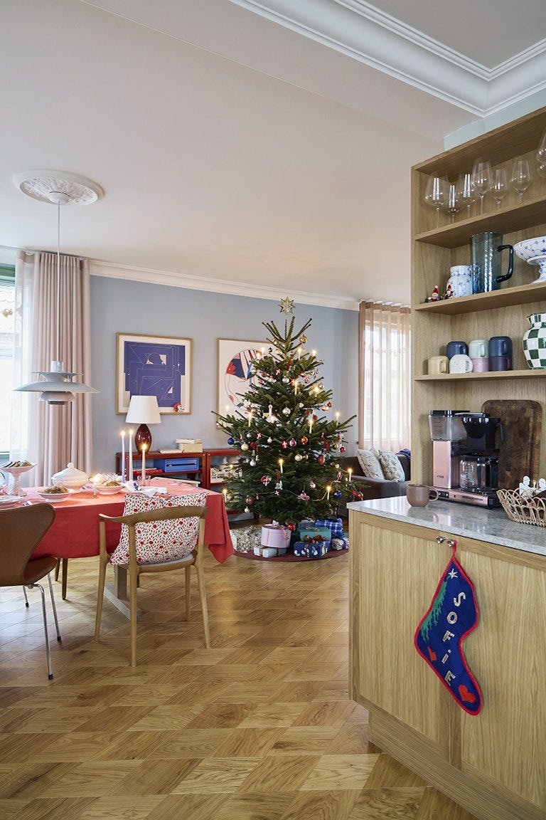 Jul i klassiske farger