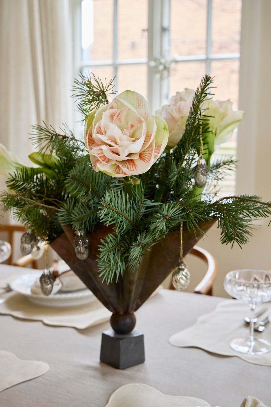 Juleblomster detaljer