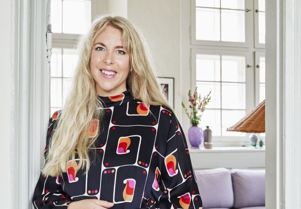 Julies fargerike hjem