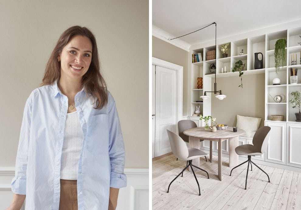 Cecilie har pusset opp