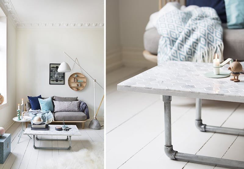 Oppskrift på hjemmelaget sofabord