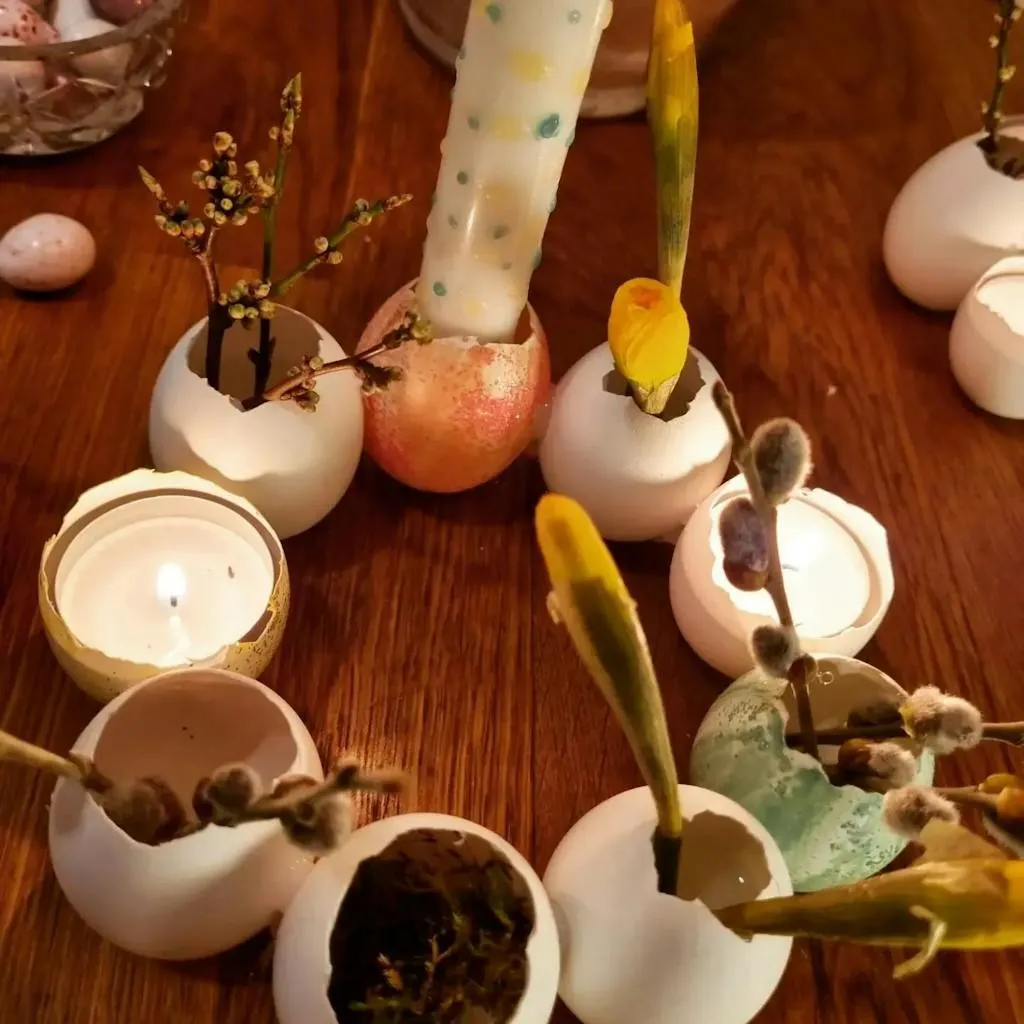 Påskepynt slik gjør du