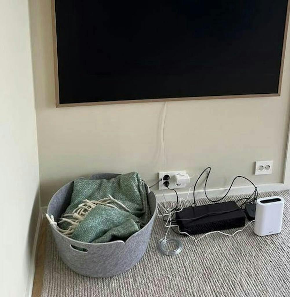 Skjule ledninger tv