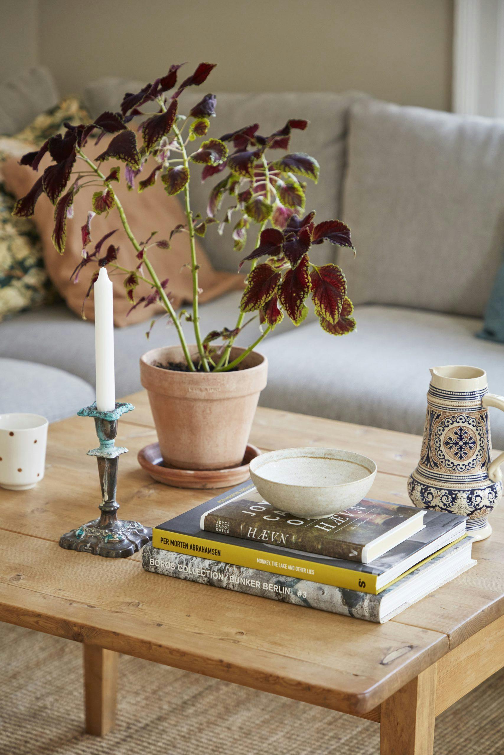 Detaljer fra sofabord