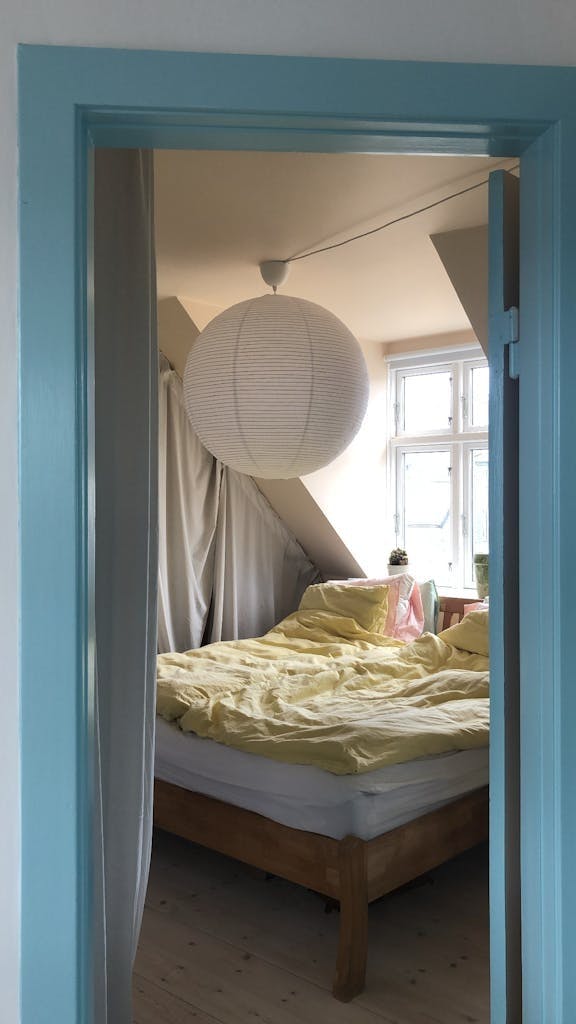 Utsikt inn til soverommet