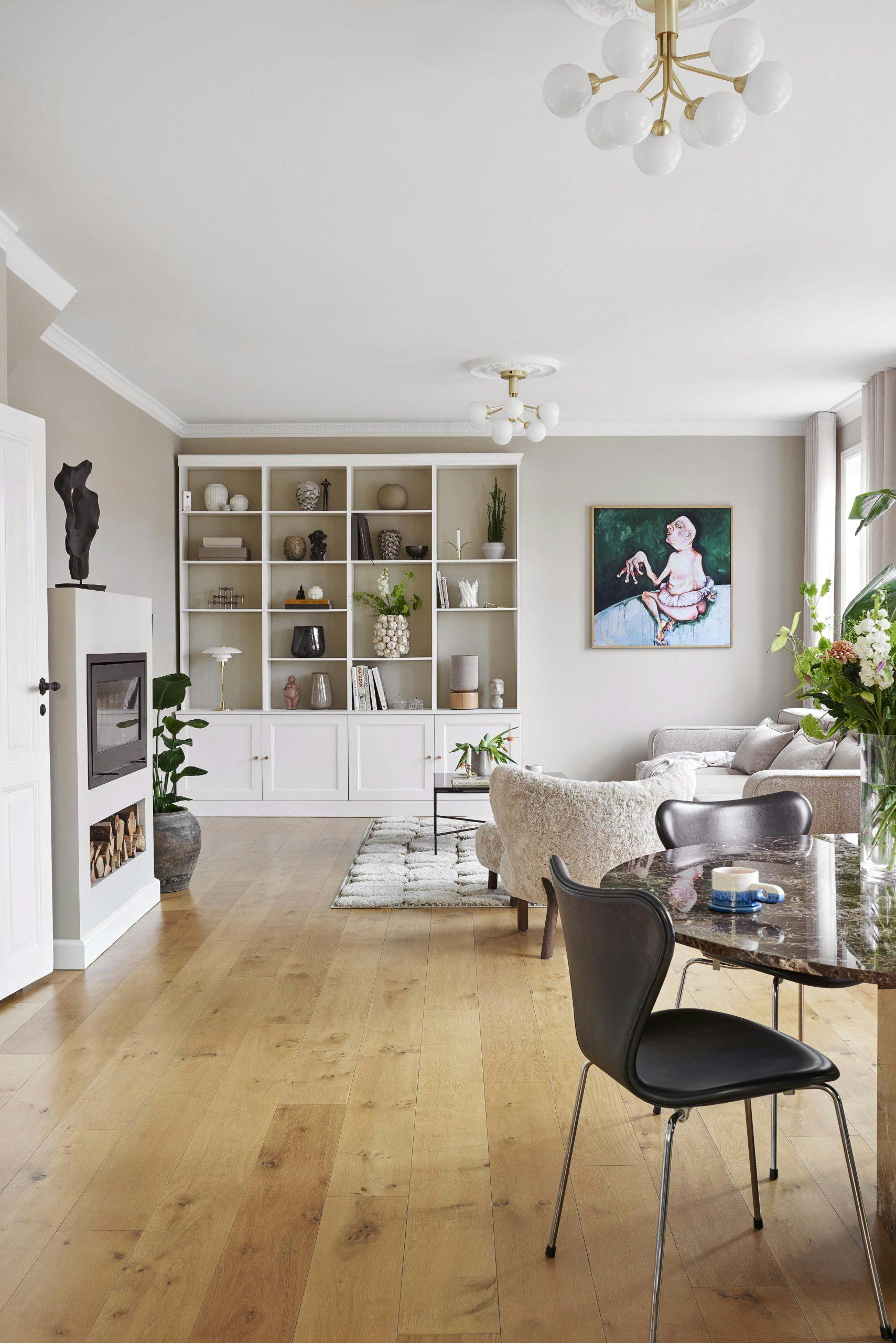 VestgrønningenBOM231307 Stue og spisestue i en