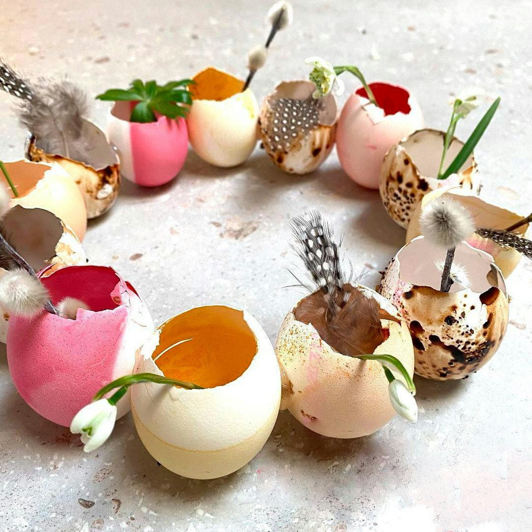 aeggekrans påskekrans