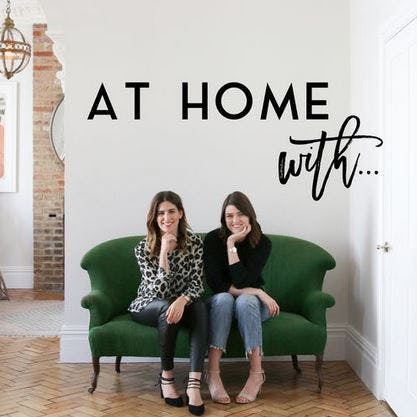 at home with podcaster om interiør og innredning