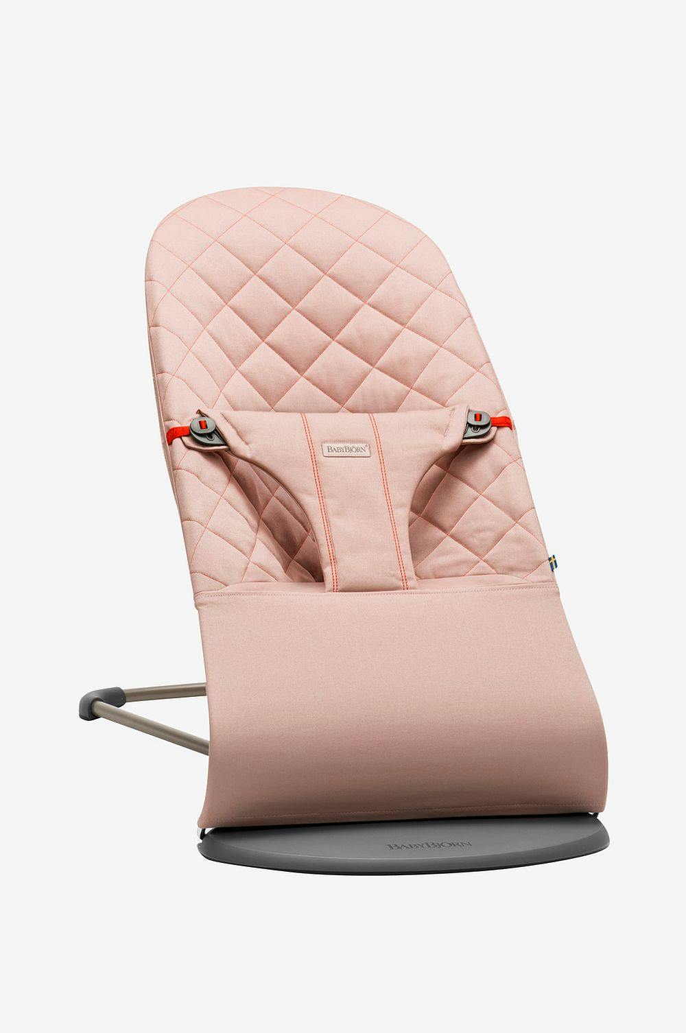 rosa vippestol fra babybjørn