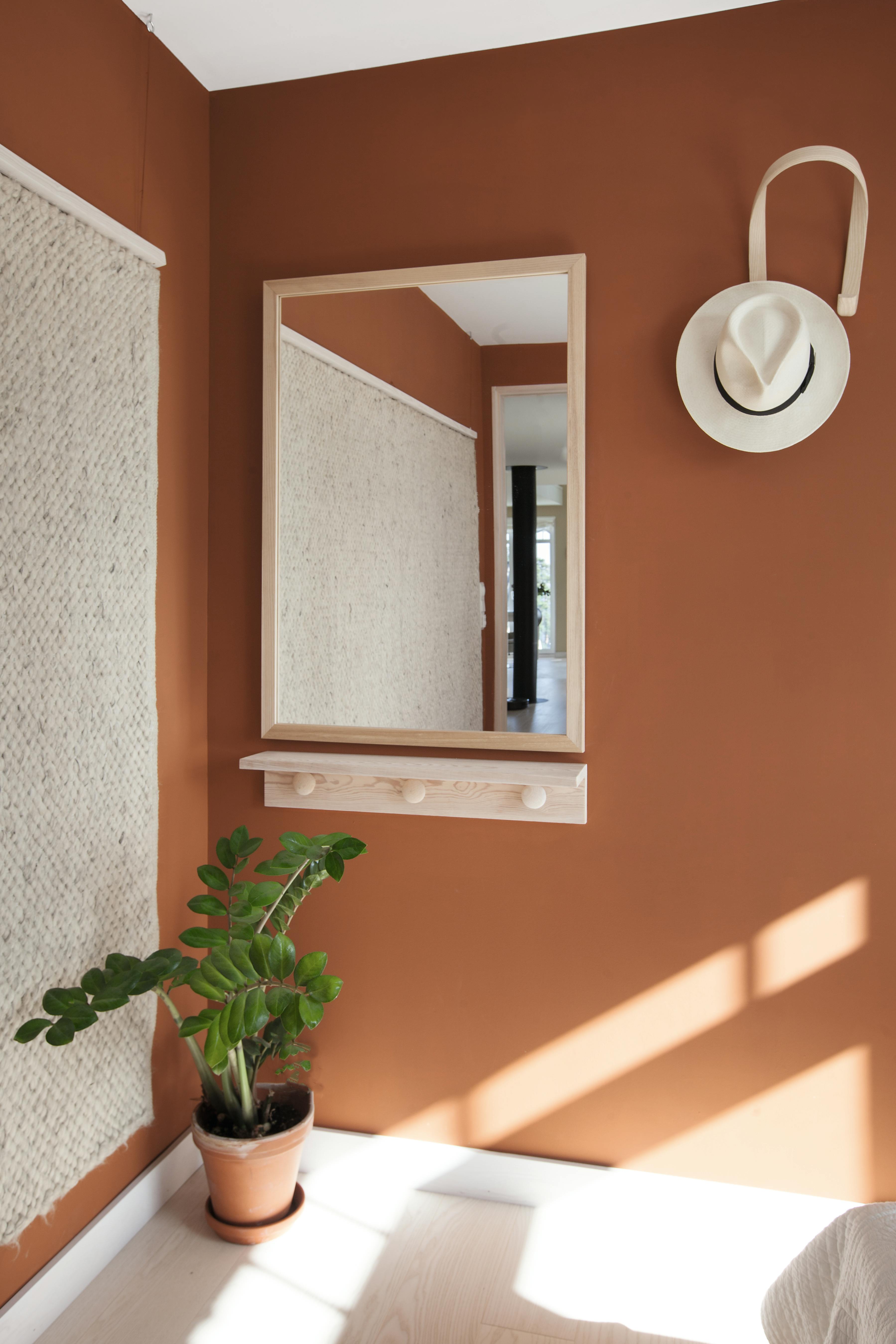 terrakotta veggmaling