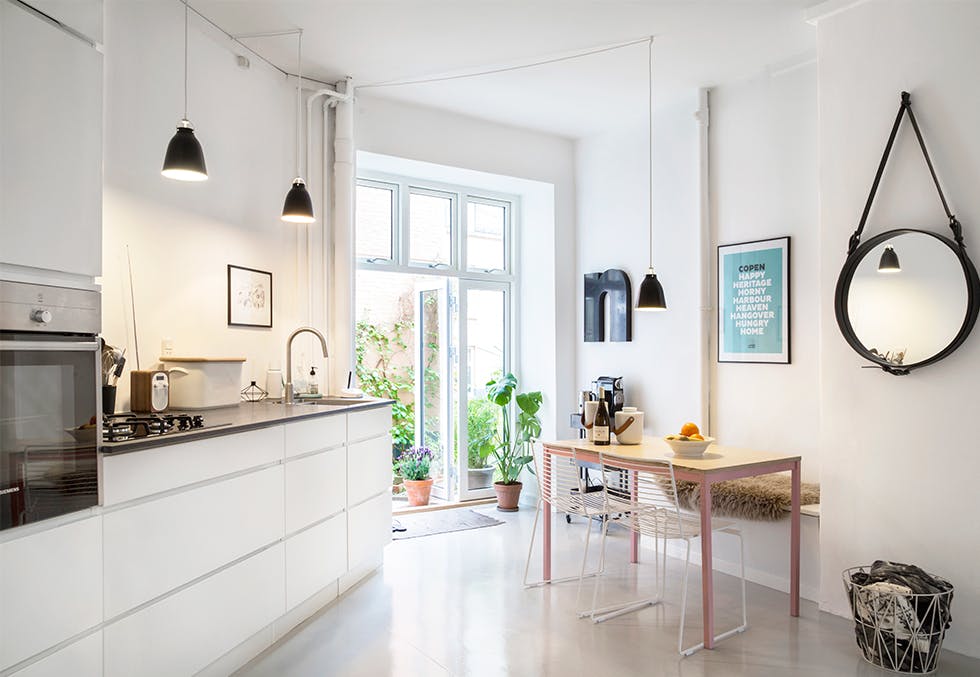 Trendy og familievennlig hjem