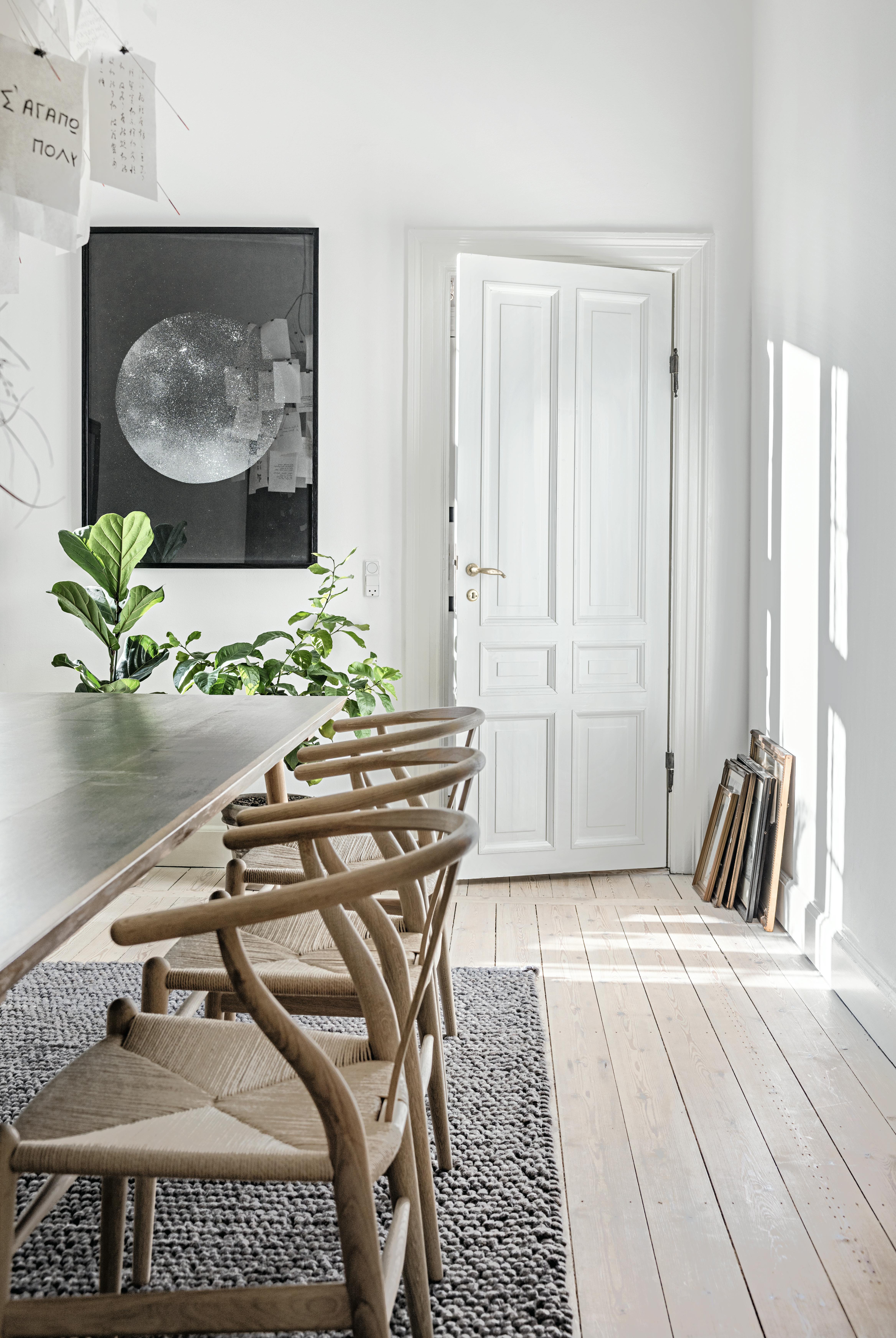 spisestue med bilde Anne nowak