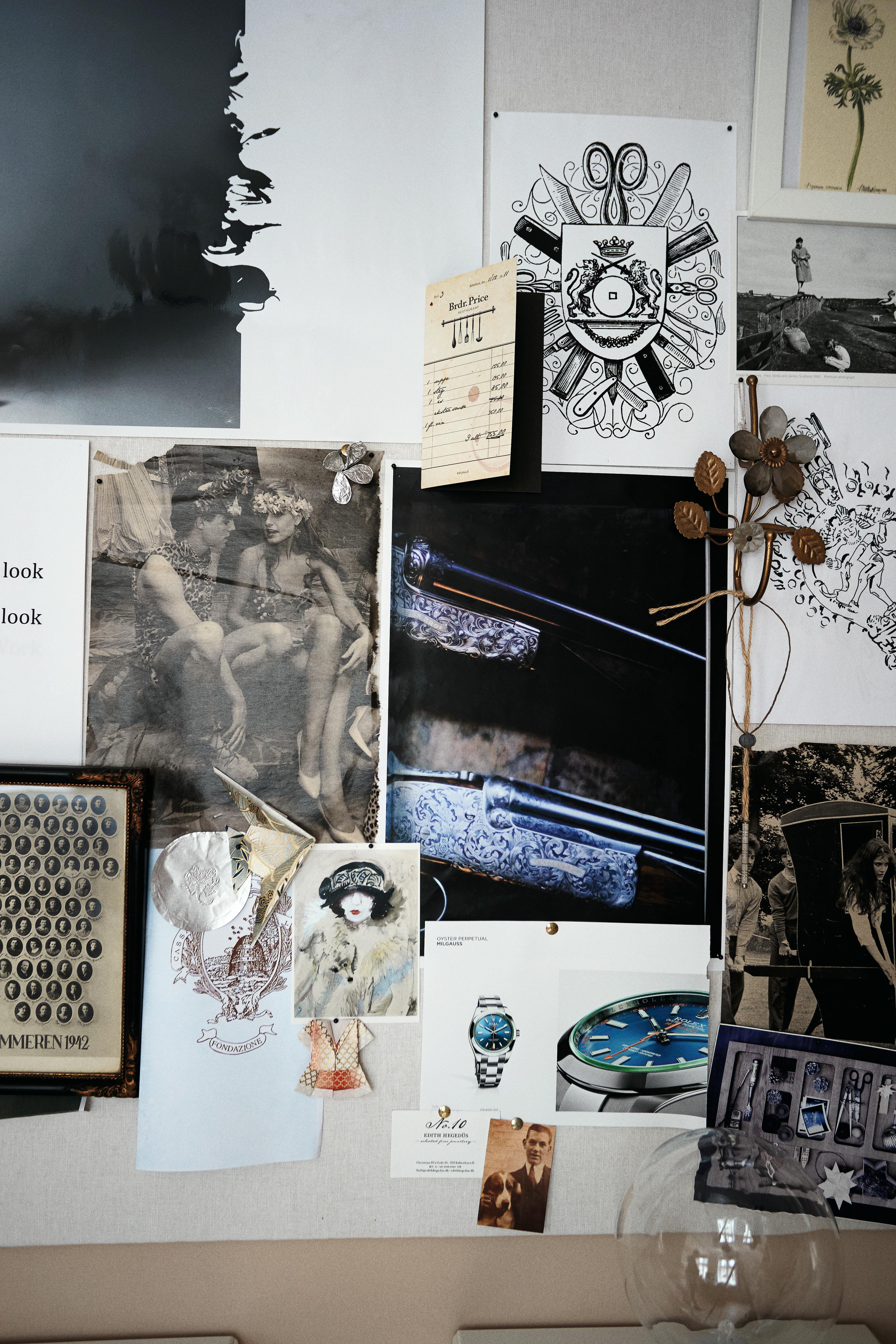 inspirerende moodboard