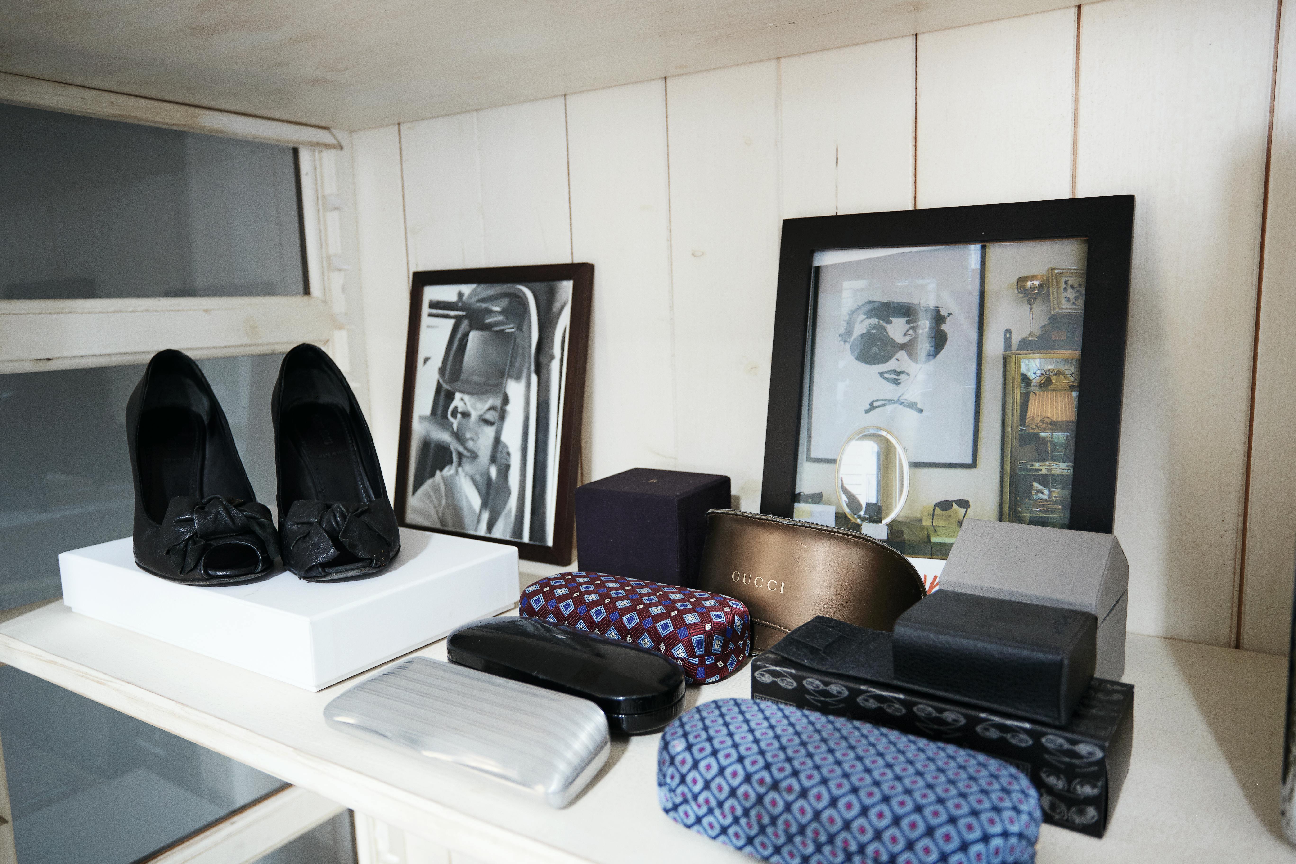 lag en utstilling i skapet