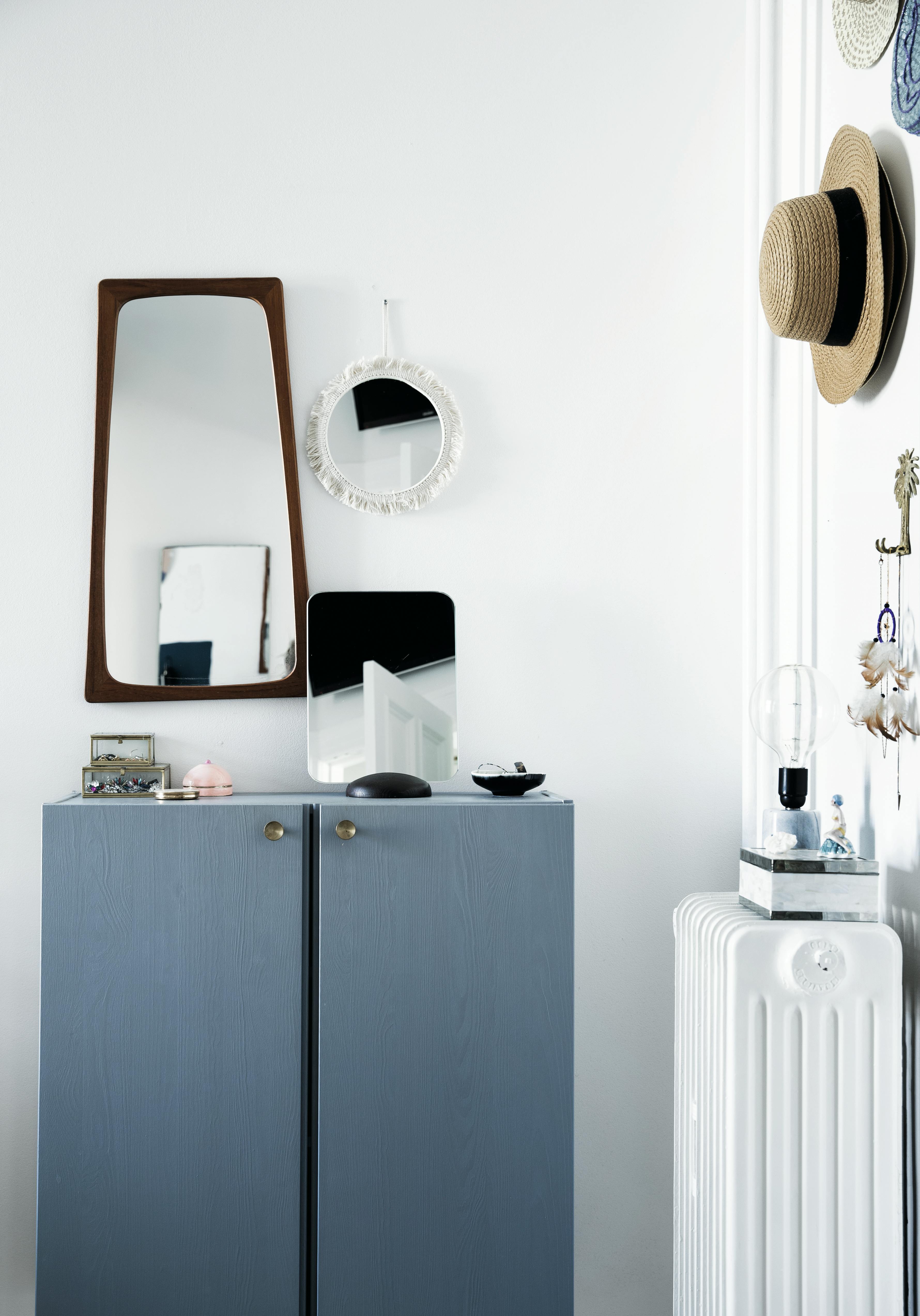 Ikea skap ble sminkebord