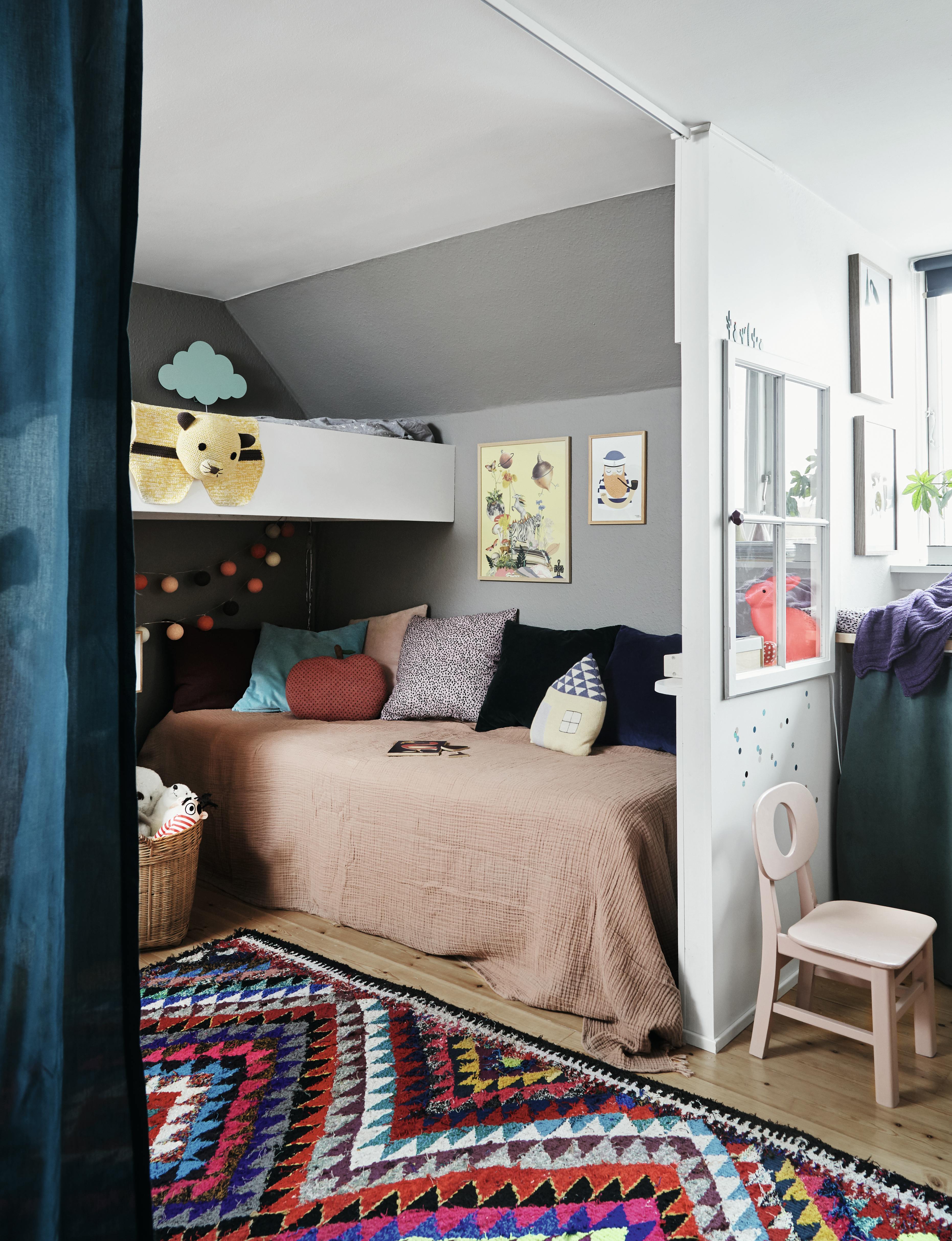 Køyeseng på barnerom