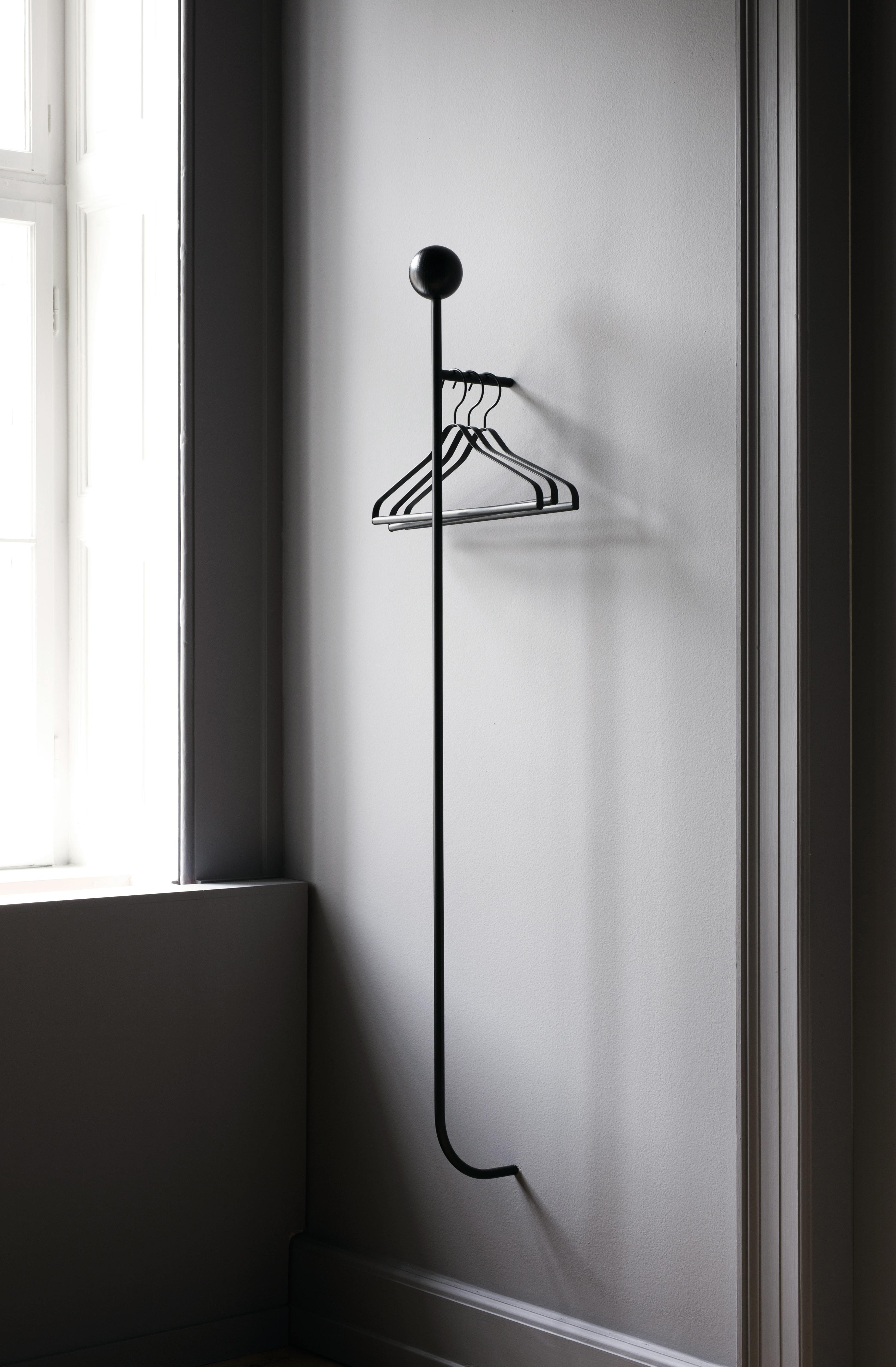 garderobeløsning som tar liten plass