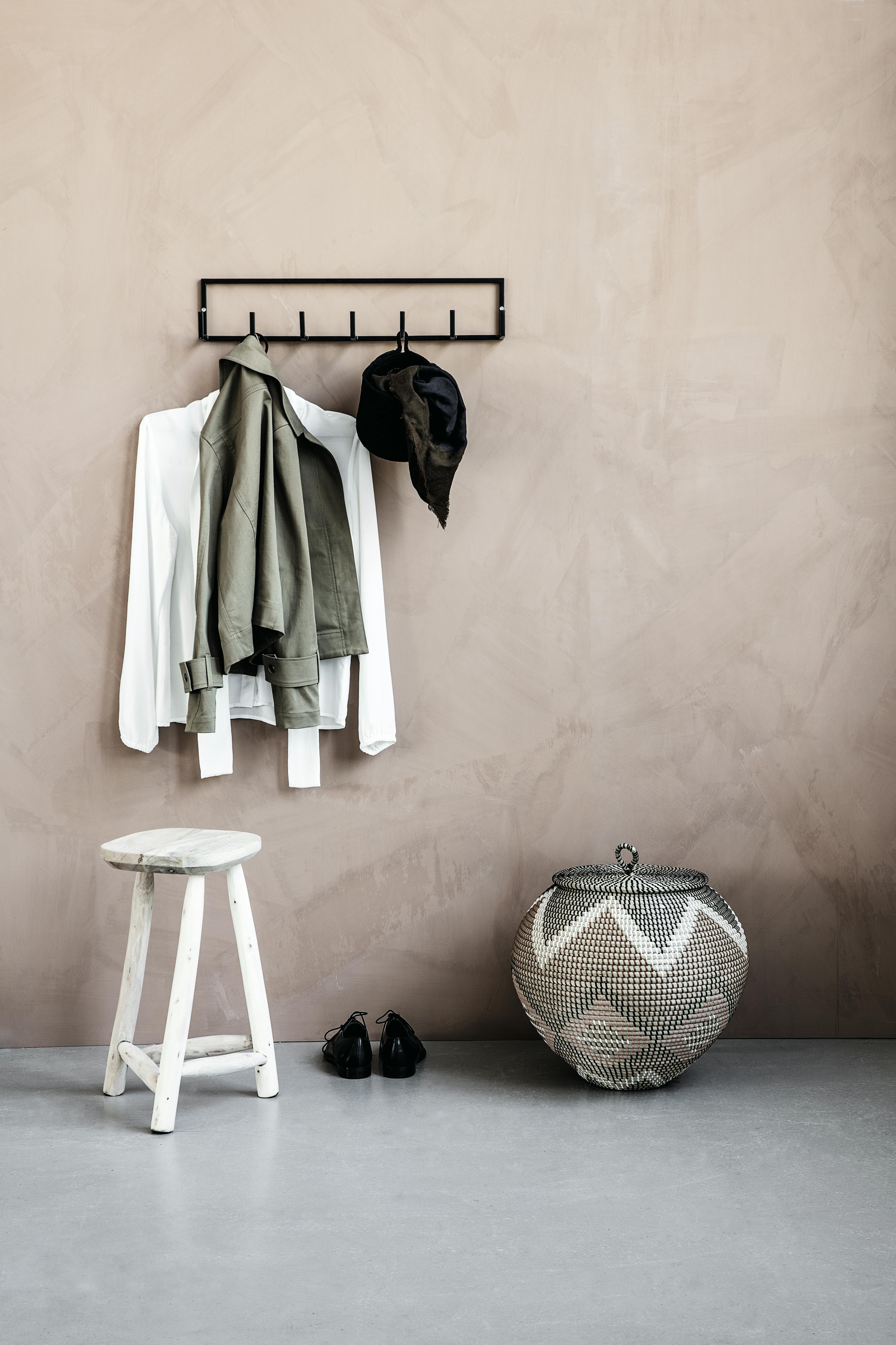 Oppbevaring i entréen 