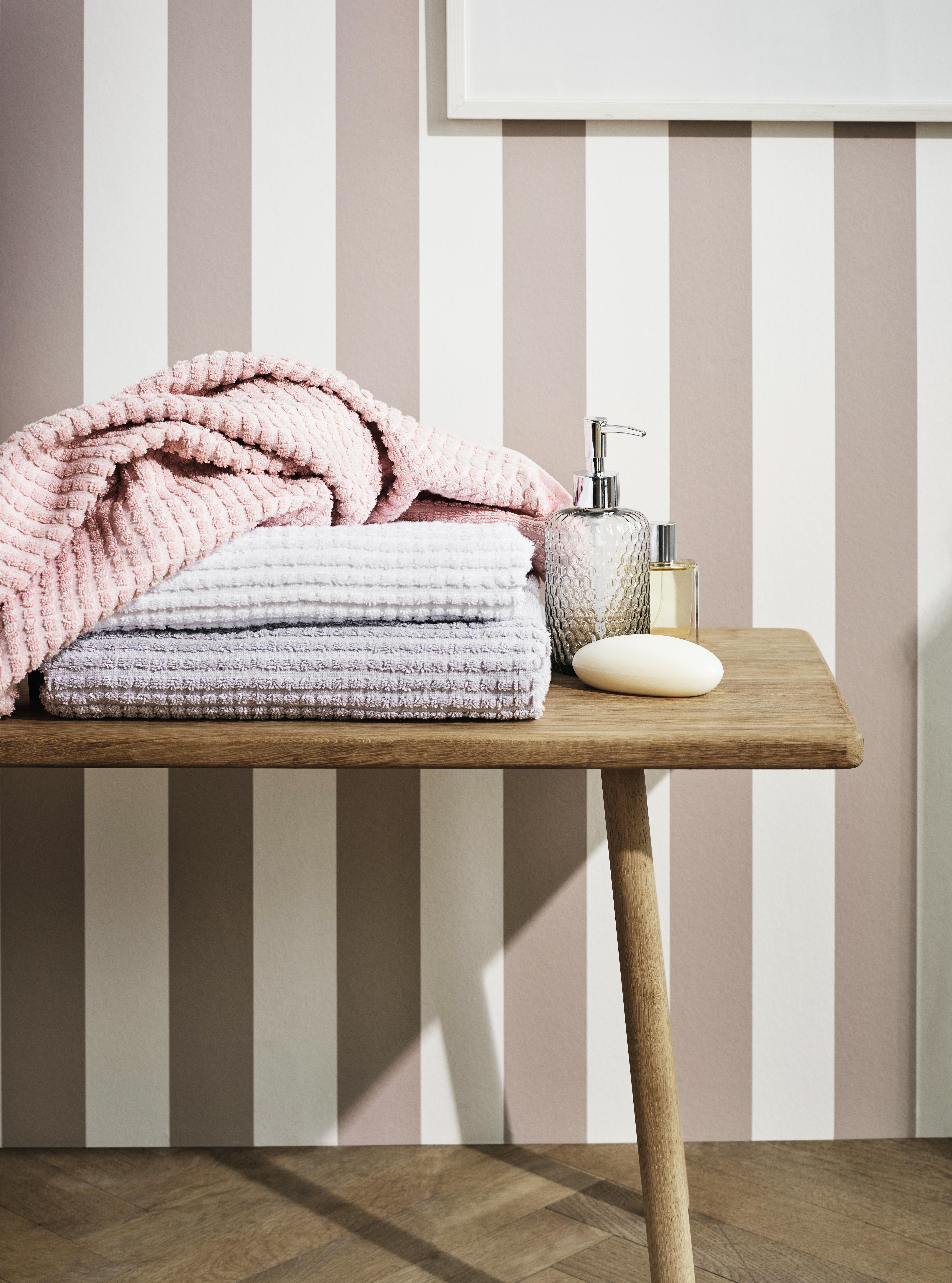 håndkler i pasteller