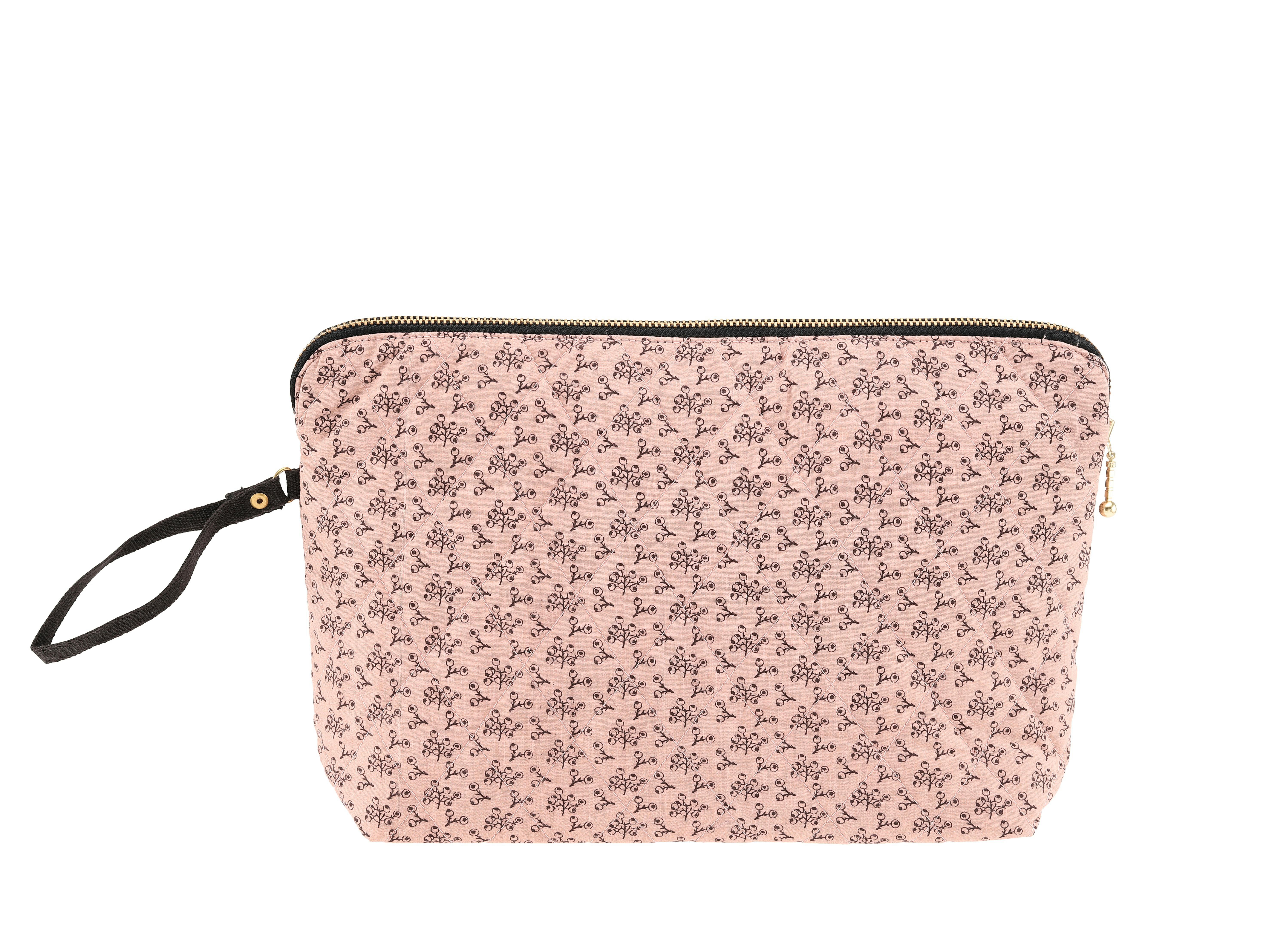 toalettveske med blomster