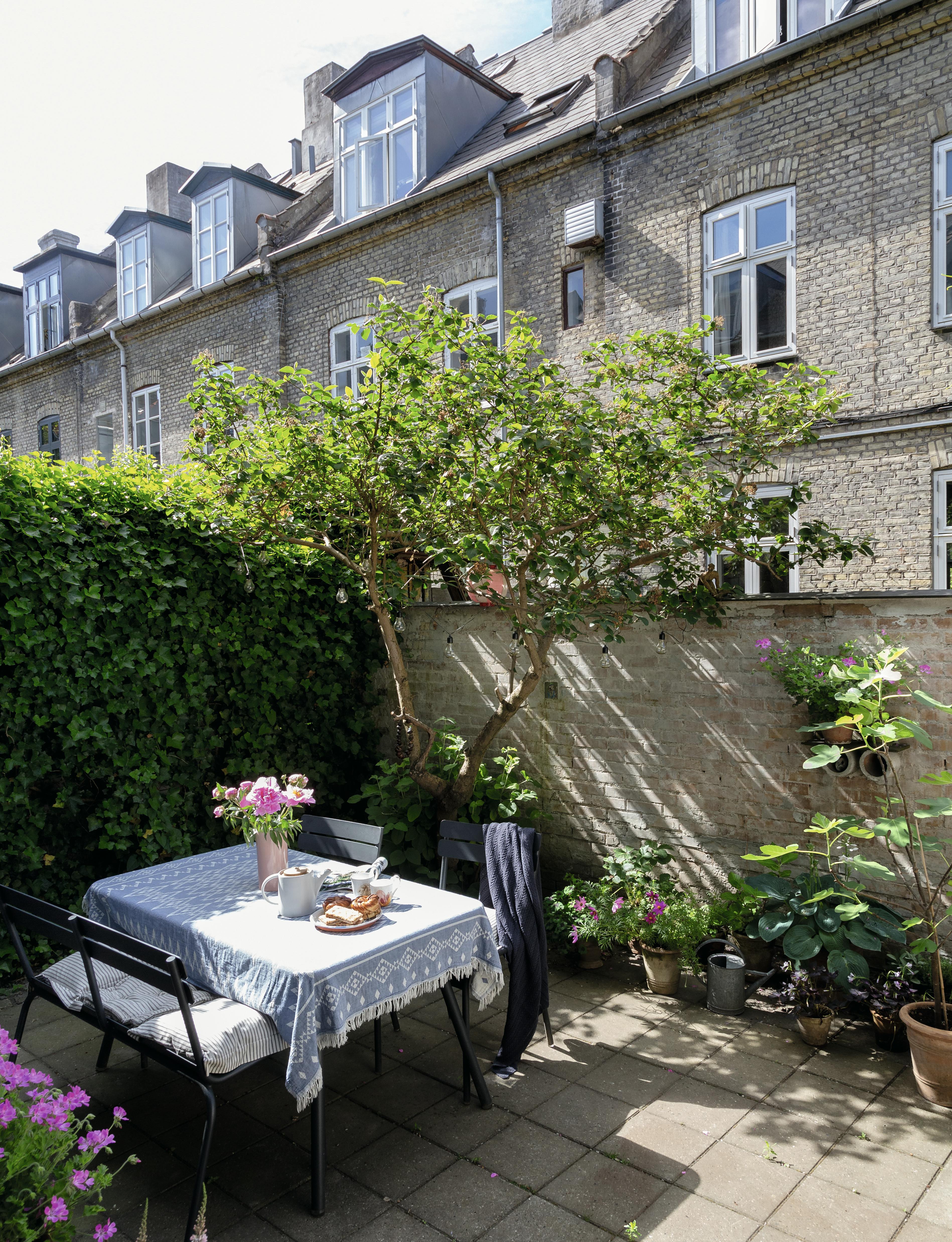 Indretning af terrasse 