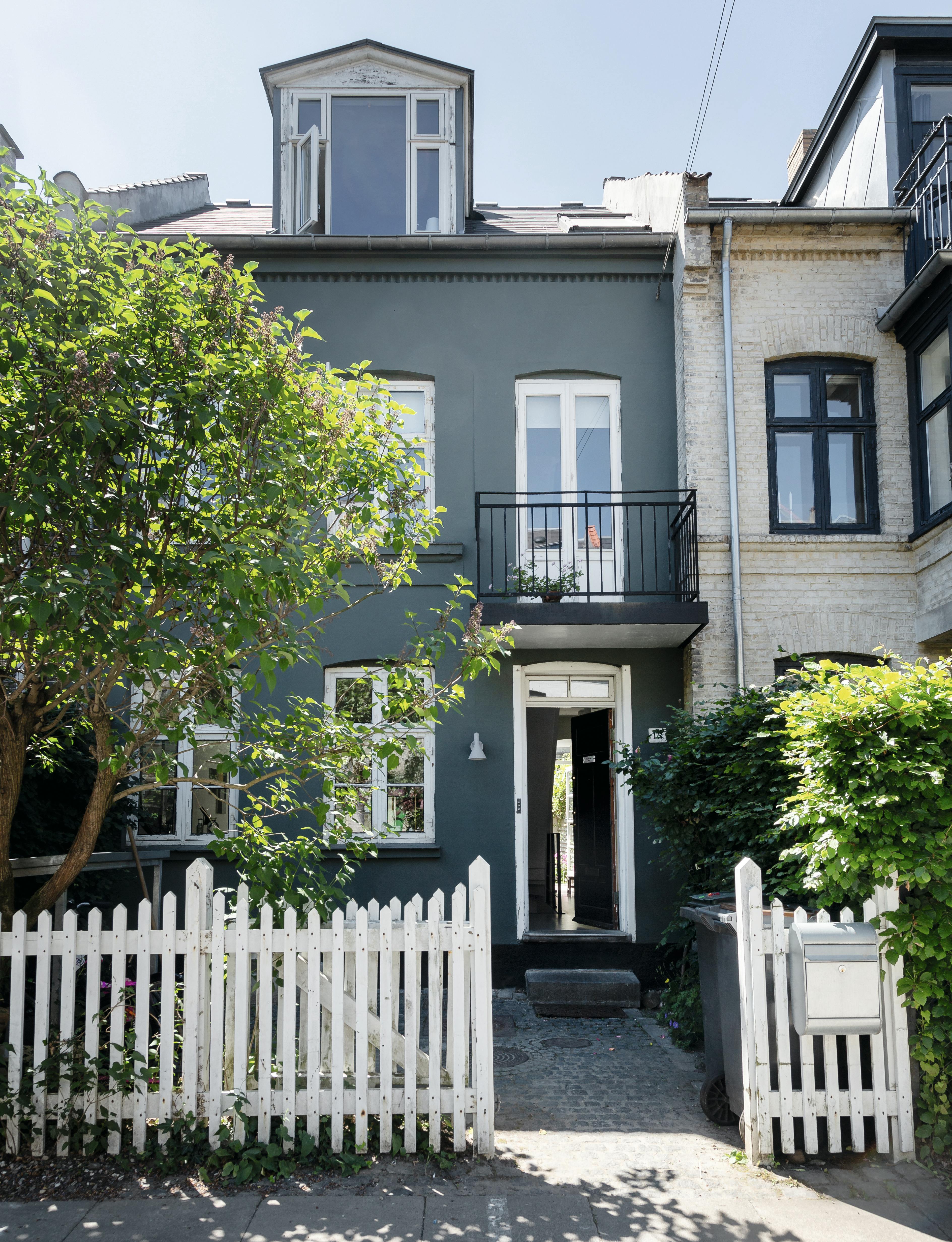 rekkehus midt i byen