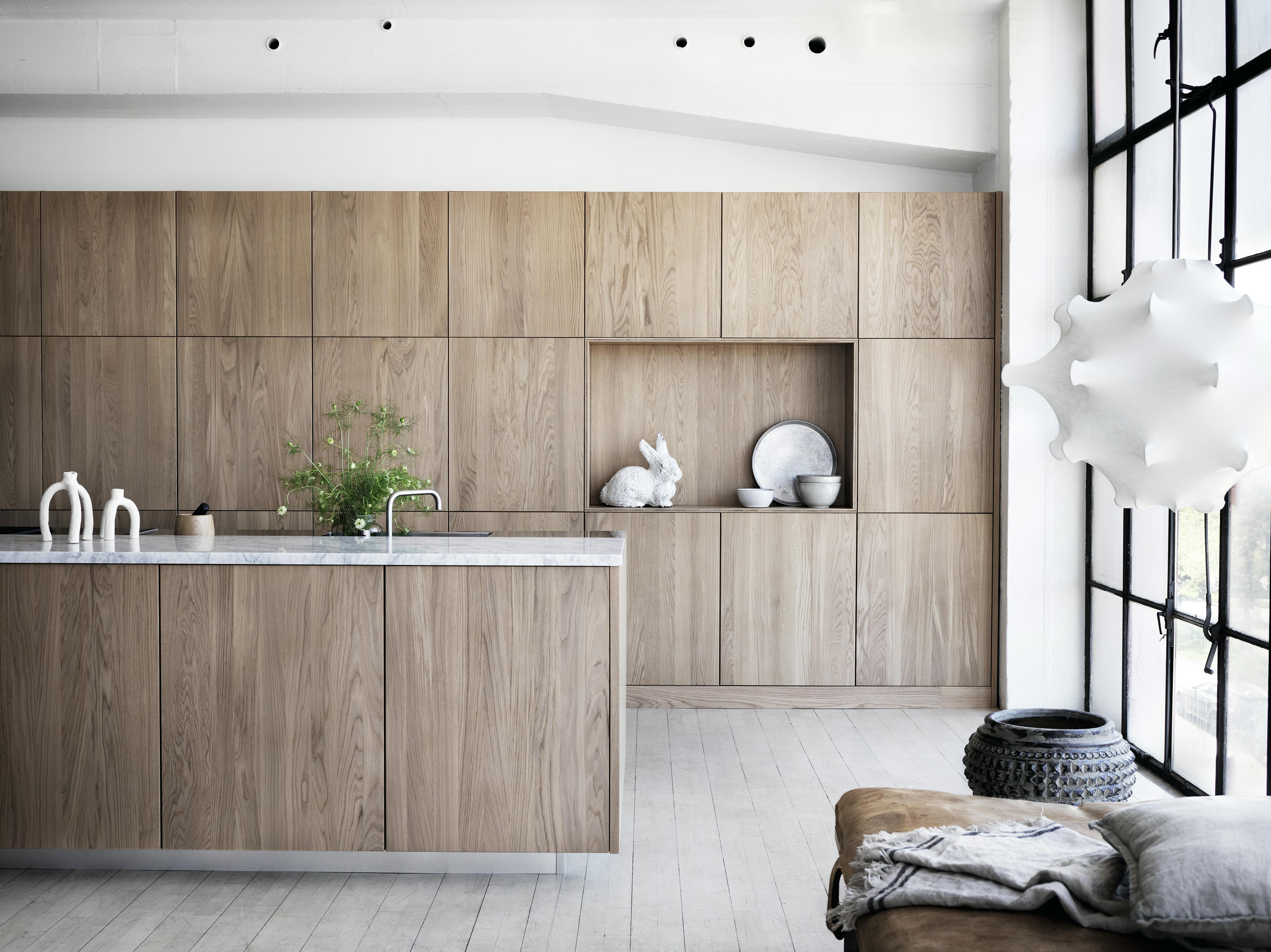 kjøkken i eik fra drømmekjøkkenet 